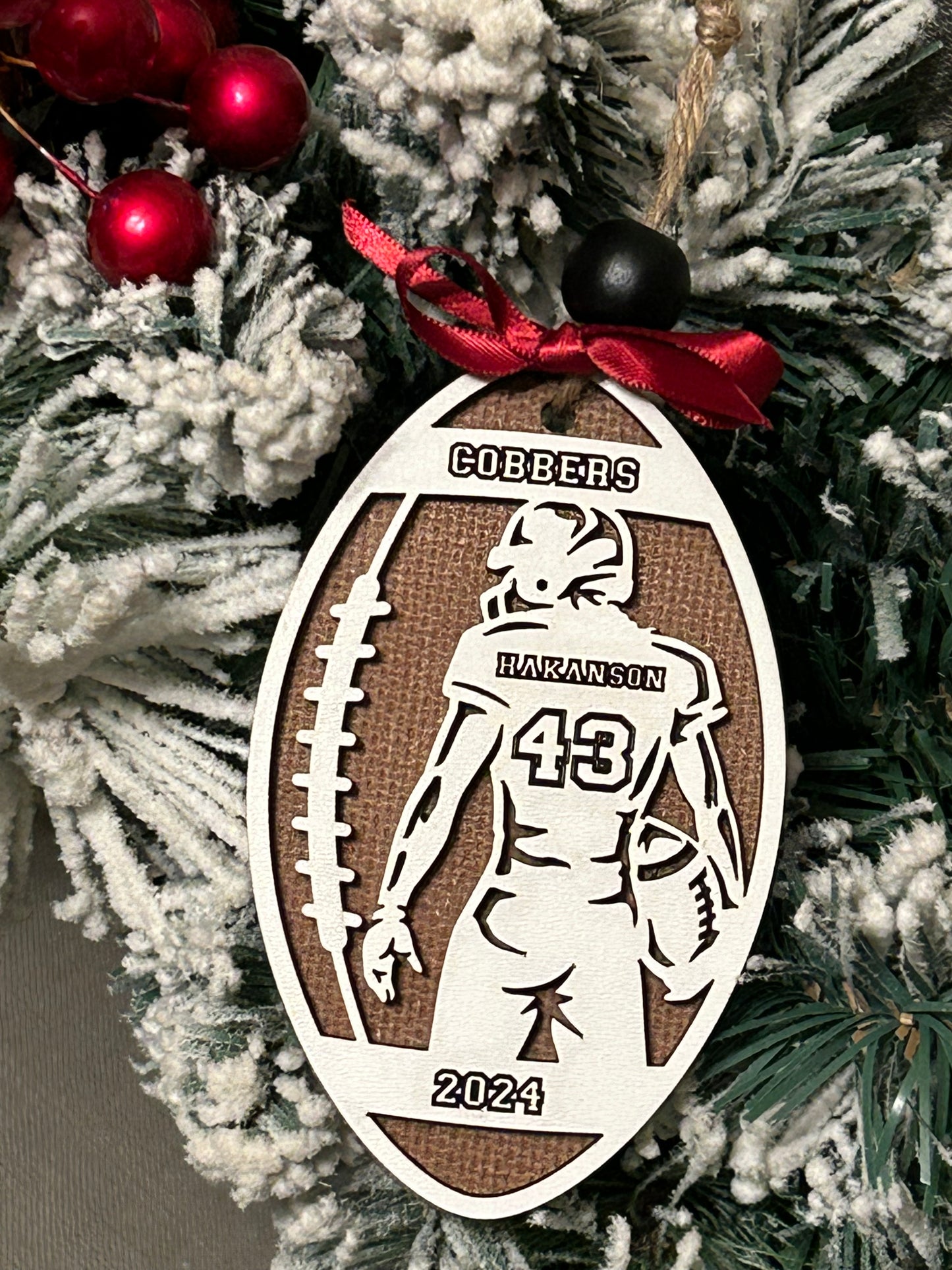 custom sports ornament
