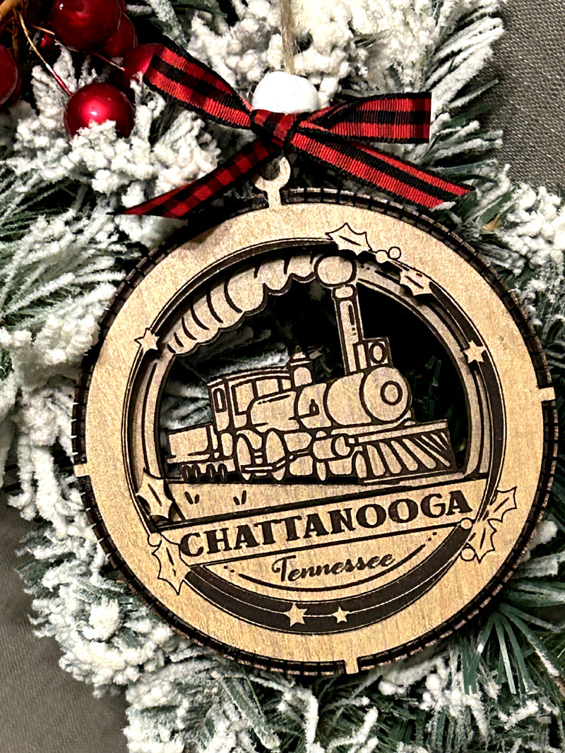 Chattanooga Christmas ornament