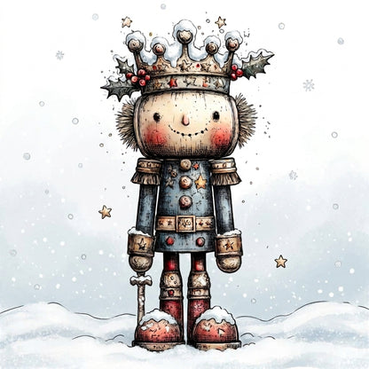 Pastel Nutcracker Ornaments