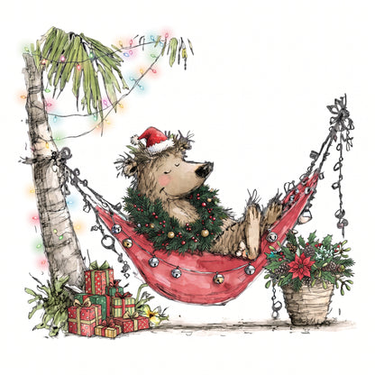 Beach Bears Ornaments