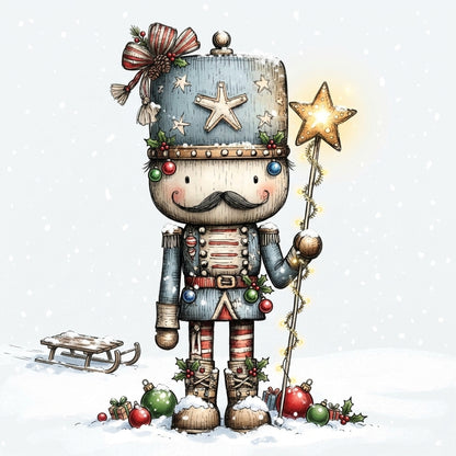 Pastel Nutcracker Ornaments