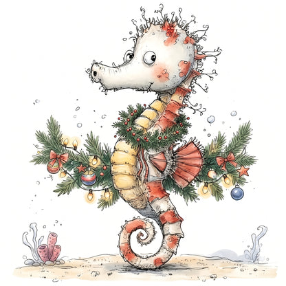 Sea Horse Ornament Collection