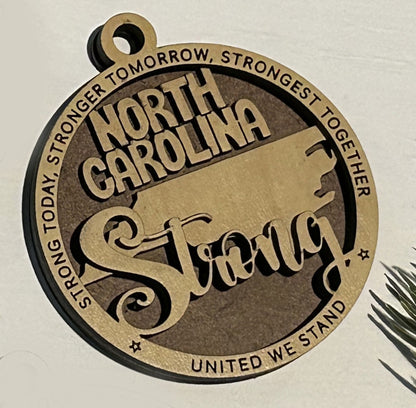 North Carolina hurricane relief ornament