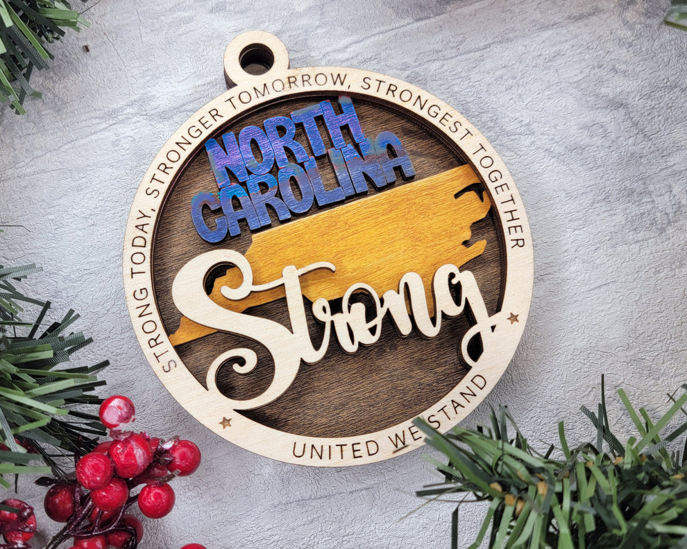 North Carolina hurricane relief ornament