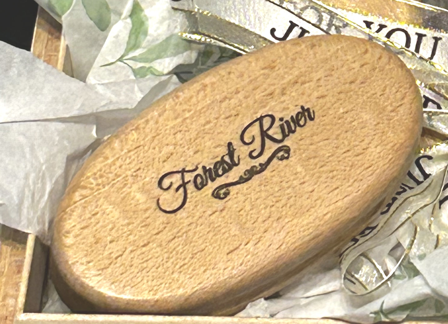 Custom personalized baby hair brush