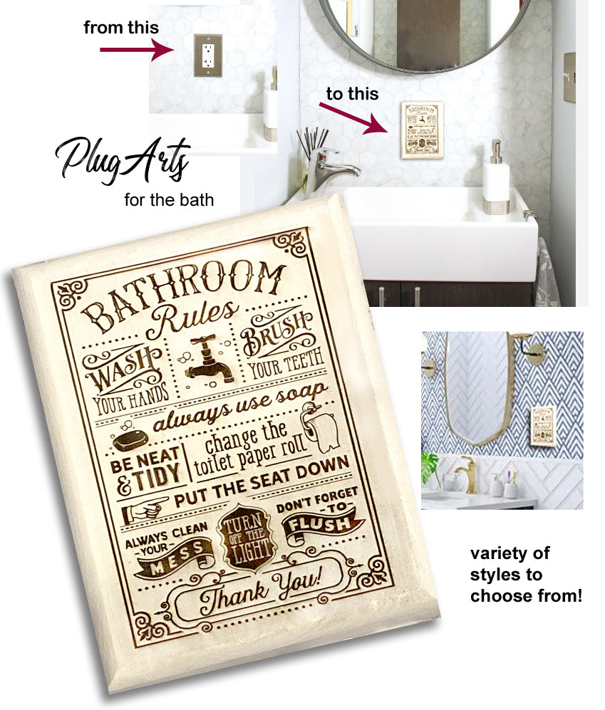 New! PlugArts for the bath