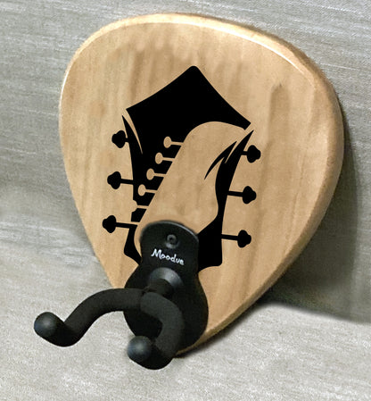 Guitar hangers with custom name