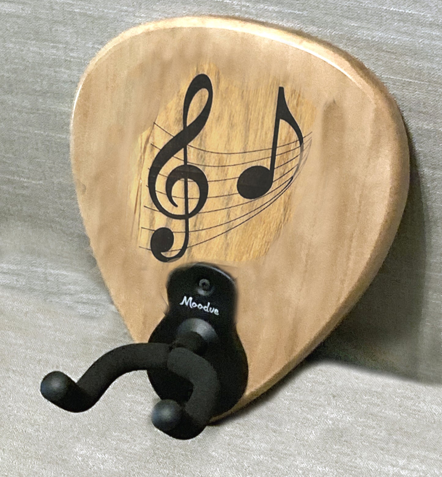 Guitar hangers with custom name