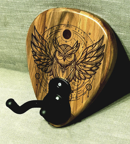 Guitar hangers with custom name