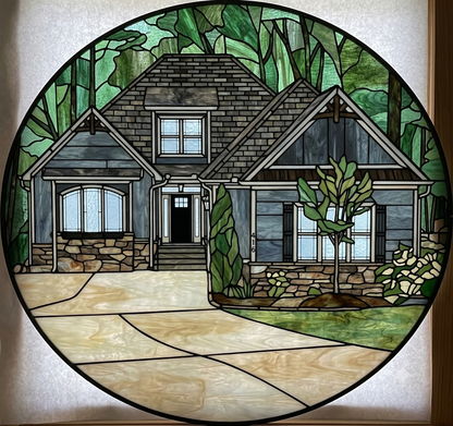 Custom designed Christmas ornament of your home